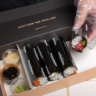 Baked Crab Handroll