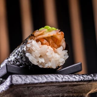 Japanese Pumkin Hand Roll