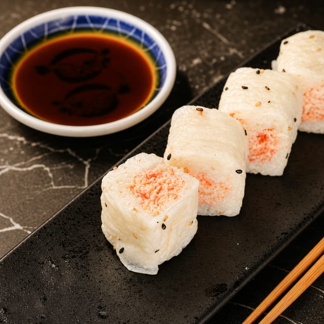 Soy Butter Crab Roll.