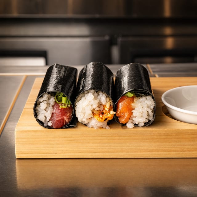 Shitaki Mushroom Handroll (V).