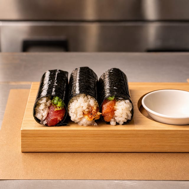 Lobster Handroll.