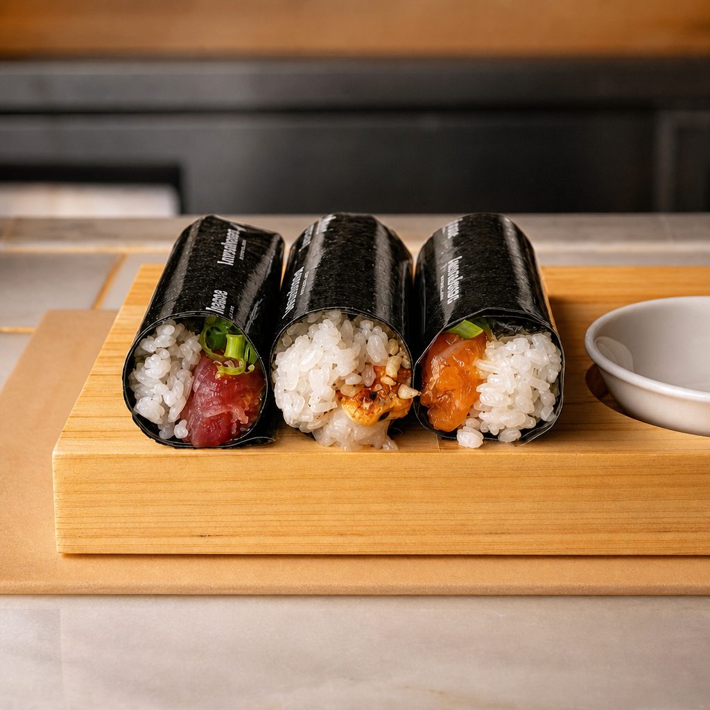 Toro Takuan Handroll.