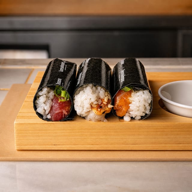 Toro Takuan Handroll.
