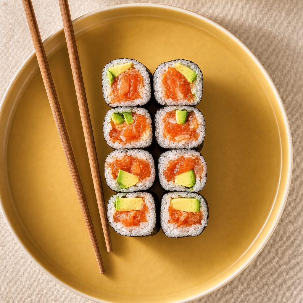 Salmon Avocado Roll.